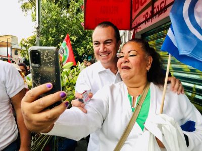 Carlos Orvañanos ofrece apoyos a familias de cuajimalpenses en el extranjero