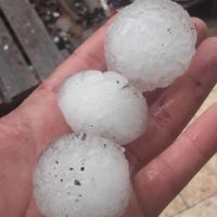 Activan alerta por tormentas y granizo en diferentes puntos del país