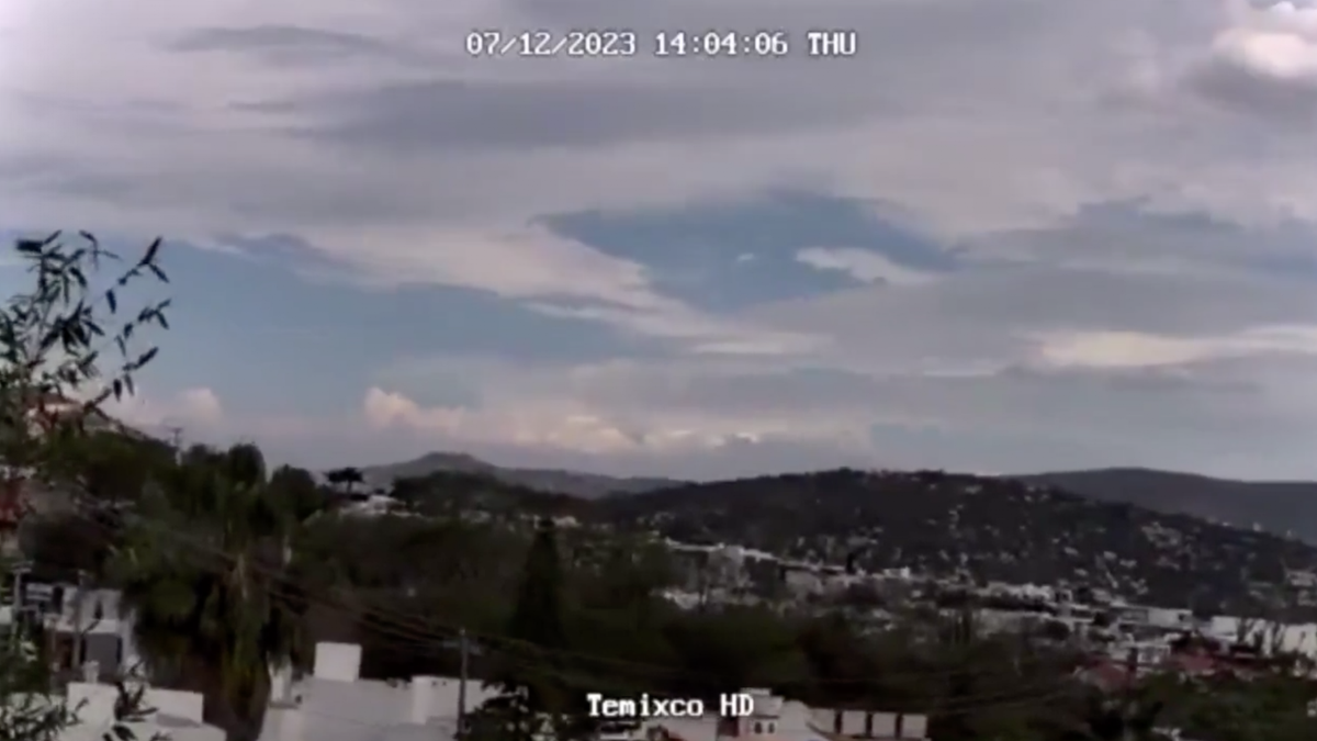 Temixco, Morelos, en el momento del sismo