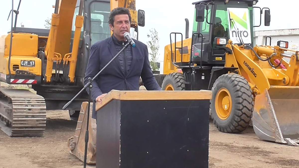 Fernando Montero, CEO de Zona Franca Zapala. Fuente: (Daniel Signorile)