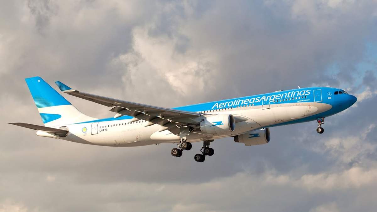 Aerolíneas Argentinas. Fuente: (Twitter)