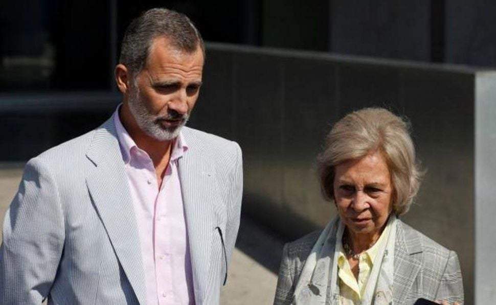 Rey Felipe VI y la Reina Sofía. Fuente: (Instagram)