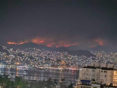 Incendios forestales golpean Guerrero; clases suspendidas en Acapulco, Chilpancingo y Coyuca