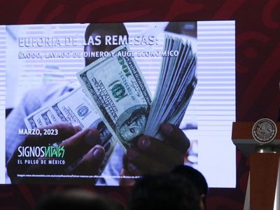 Remesas rompen récord histórico: suman 63.3 mil mdd en 2023