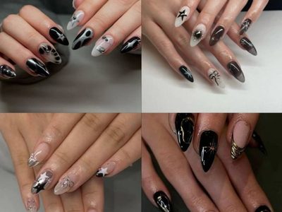 Probá la manicura con pedrería que está arrasando: es delicada, luminosa y muy elegante