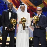 Globe Soccer Awards: Dembele fue elegido el mejor jugador