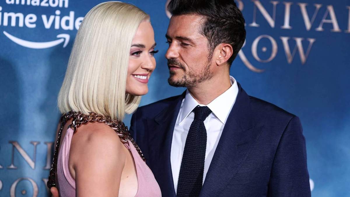 Orlando Bloom y Katy Perry. Fuente: (Instagram)