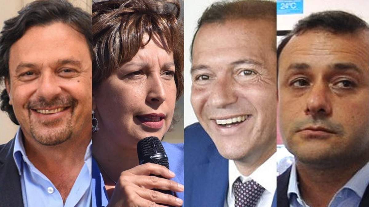 Gustavo Sáenz, Gobernador de Salta; Arabela Carreras, Gobernadora de Río Negro; Omar Gutiérrez, Gobernador de Neuquén; y Oscar Herrera Ahuad, Gobernador de Misiones. Fuente: (Perfil)