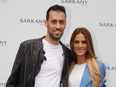 Elena Galera captó una especial situación entre Sergio Busquets y su hijo