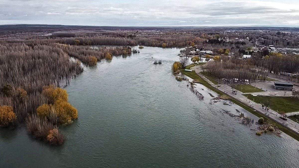 Río Limay. Fuente: (Twitter)