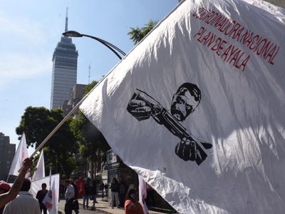 Campesinos marchan al Zócalo de la CDMX; planean plantón de 72 horas