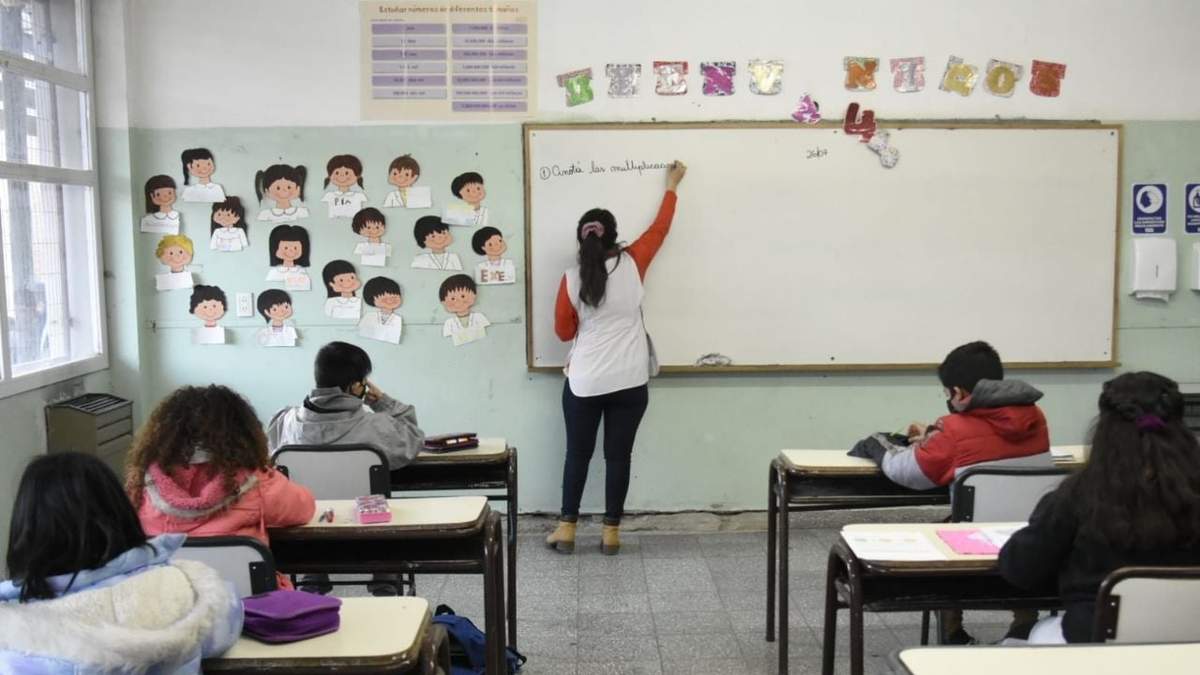 Docentes de Río Negro. Fuente: (Twitter)