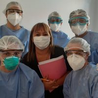 Vivencias en una inolvidable jornada en el Hospital Zapala ante la llegada de la vacuna rusa