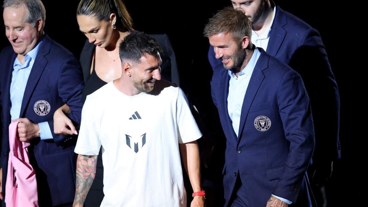 Beckham y Messi. Fuente: (Instagram)