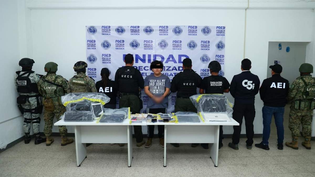 El detenido