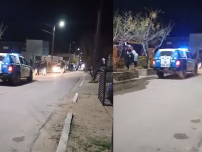 Persecución y tiroteo sobre la ruta 22 culminó con un gran despliegue policial en Cutral Co