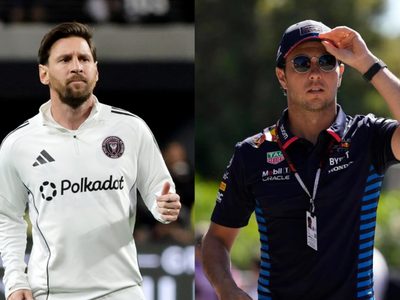 Encuentro de potencias: Checo Pérez estuvo con Lionel Messi en Las Vegas
