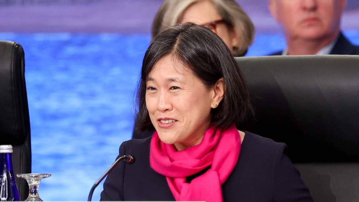 Katherine Tai, la representante especial de comercio del presidente Joe Biden