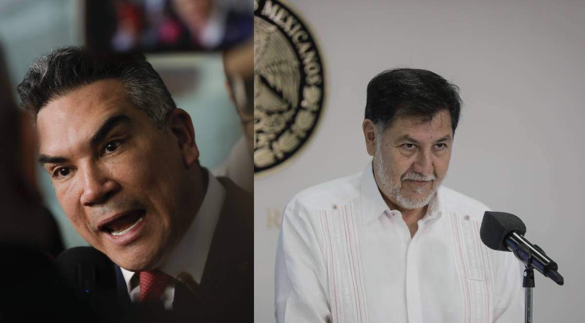 Alejandro Moreno y Gerardo Fernández Noroña.