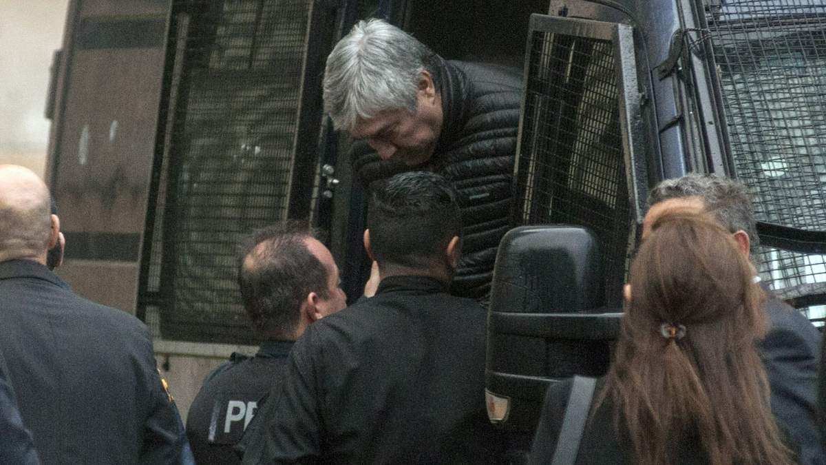 Lázaro Báez fue beneficiado con la prisión domiciliaria. Fuente: (Twitter)