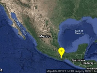Reportan sismo de magnitud 4.8 en Oaxaca
