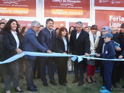 Gaido y Figueroa inauguraron la décimo primera edición de la Feria Internacional del Libro