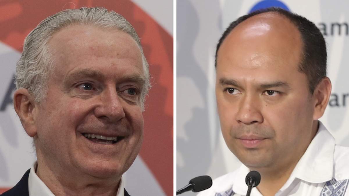 Santiago Creel y Manuel Alejandro Robles Gómez