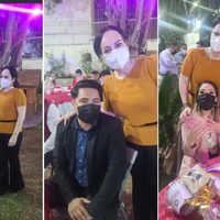 Con taquiza y sin sana distancia, diputada morenista de Nuevo Laredo festeja a influencers