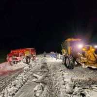 En medio de la noche, rescataron a una pareja varada por el temporal en la ruta 13