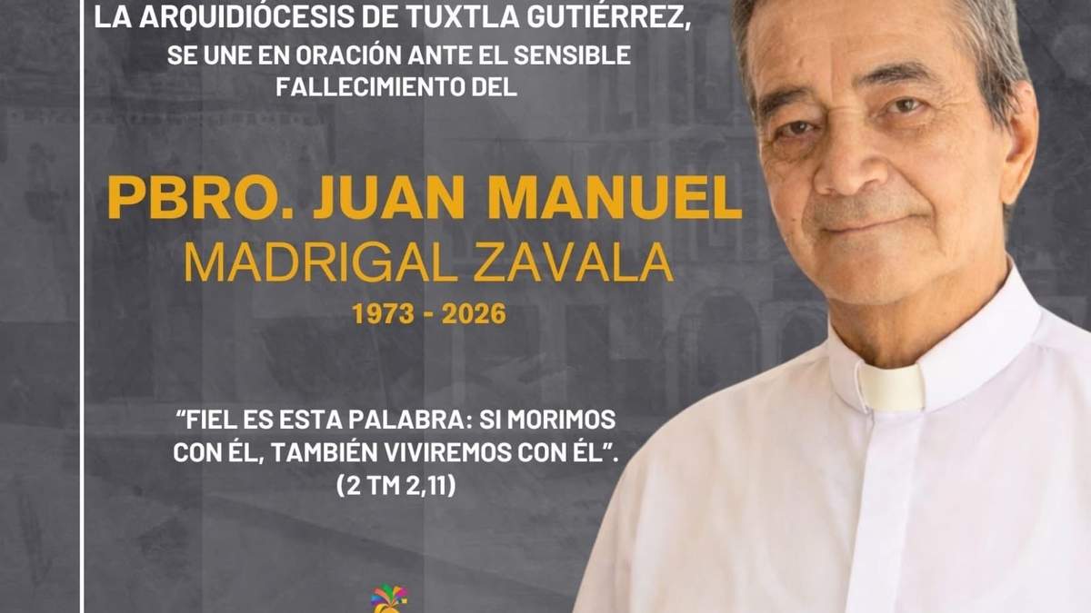 Hallan sin vida a sacerdote reportado como desaparecido en Chiapas
