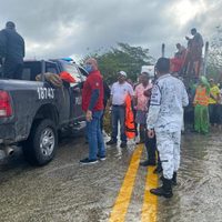 'Cristobal” en Campeche: tres desaparecidos, más de mil en albergues, deslaves, socavones…