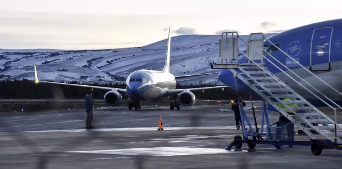 Aeropuerto Chapelco. Fuente: (Facebook)