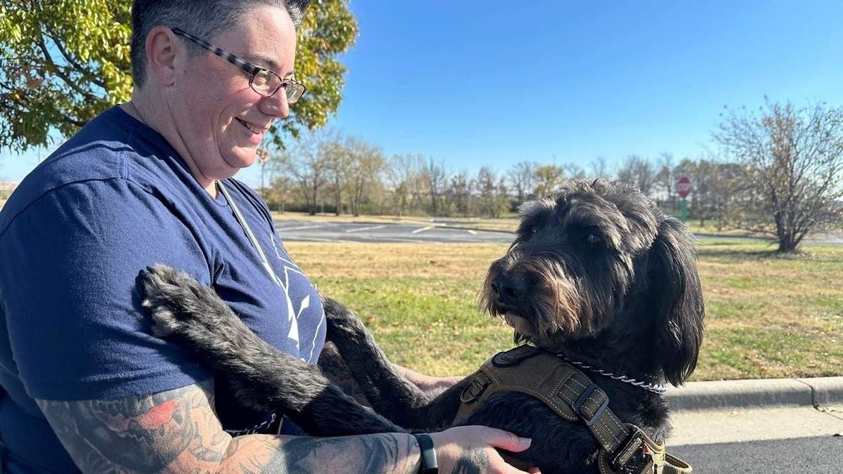 Veteranos de guerra con estrés postraumático mejoran gracias al programa de perros de asistencia