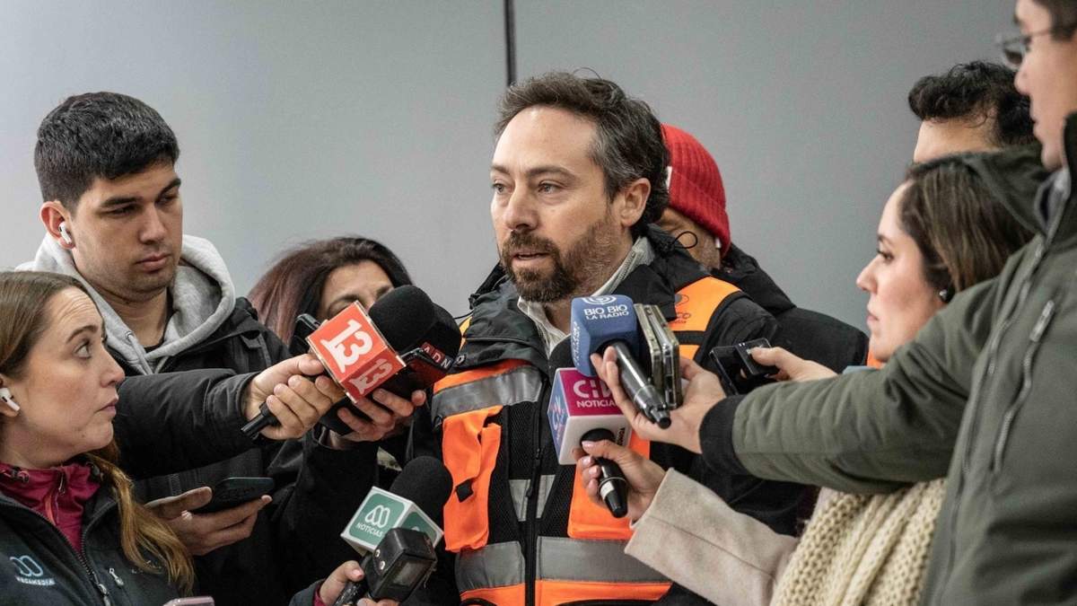El gerente de CODELCO para la mina de El Teniente, Andrés Music