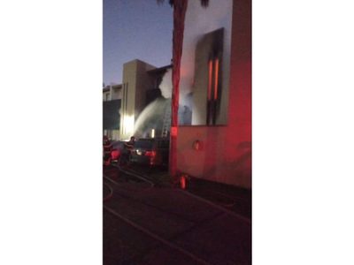 Incendio en fraccionamiento donde vivió AMLO; tres muertos
