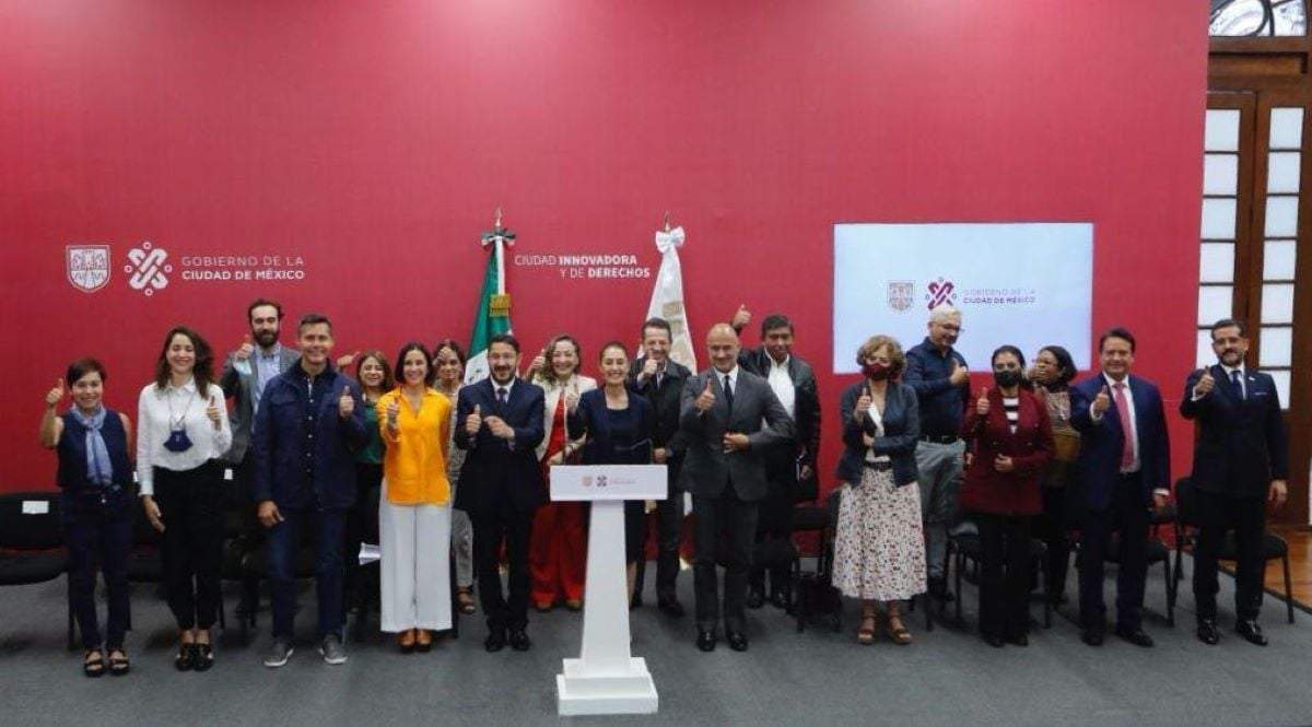 Claudia Sheinbaum y su gabinete