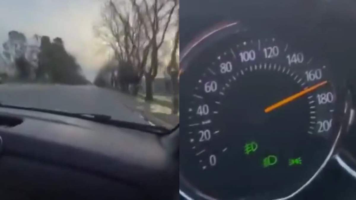 Dos mujeres se filmaron manejando a 180 km/h y lo compartieron en sus redes