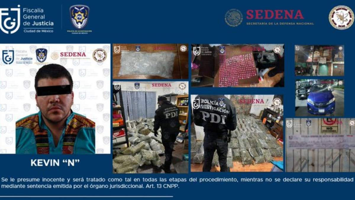 Kevin Israel “N” y César “N” detenidos