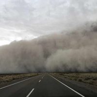 Vientos huracanados: un fuerte temporal afecta a la región patagónica