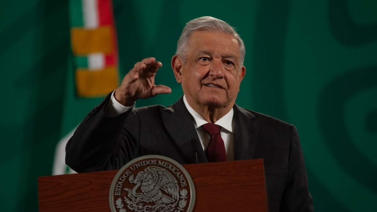 El presidente López Obrador