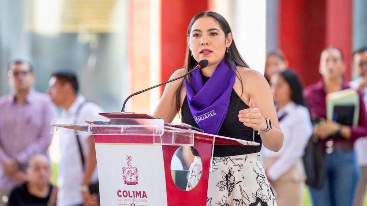La gobernadora Indira Vizcaíno Silva
