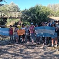 Preocupación de pobladores por la falta de agua en el arroyo Covunco