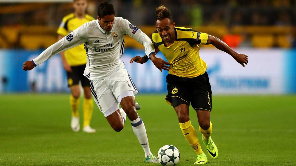 Aubameyang vs el Real Madrid. Fuente (Instagram)