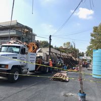 Inicia remoción de escombros en el Rébsamen; Sheinbaum hace recorridos para censo de damnificados (Videos)