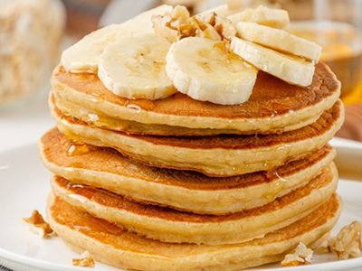 Deliciosa receta de panqueques sin harina