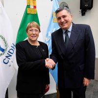 CNDH y Bachelet pactan "ruta de colaboración"; abordan prisión preventiva oficiosa y Guardia Nacional