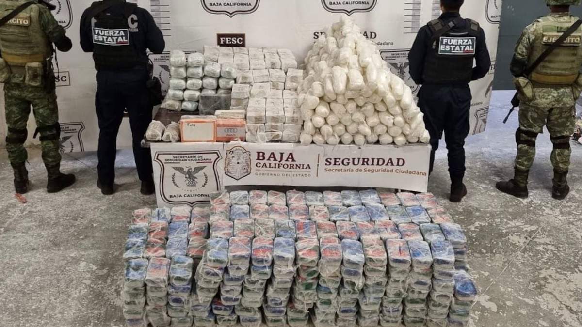 Las dosis de droga estaban en cajas tetra pack de jugo de fruta artificial