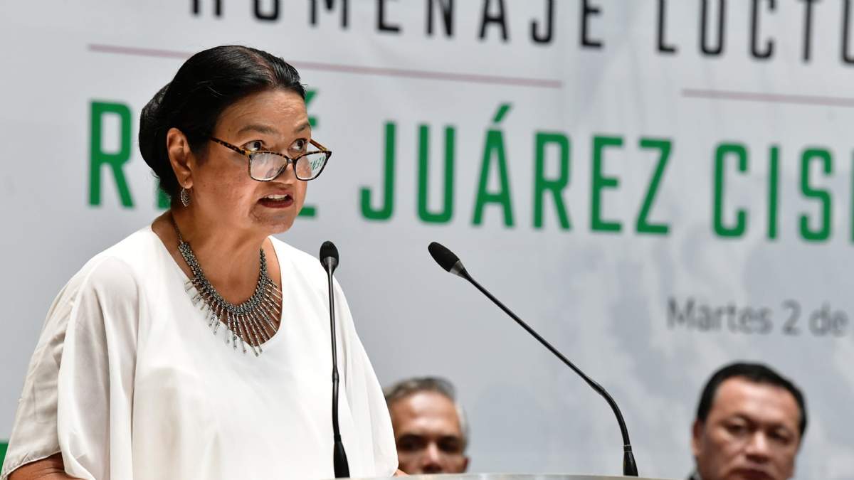 La exdirigente nacional del PRI, Dulce María Sauri Riancho