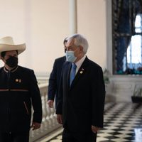 Sebastián Piñera se reunió con Pedro Castillo: “Si le va bien a Perú, nos va bien a todos”