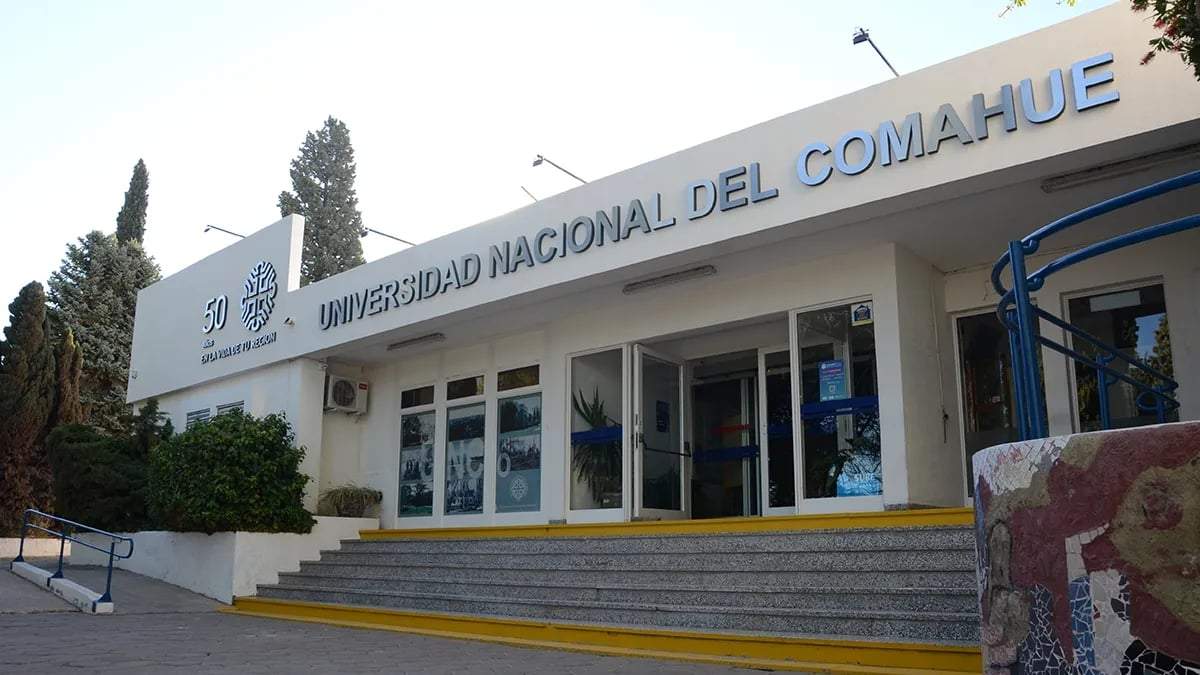 Universidad Nacional del Comahue. Fuente: (Twitter)